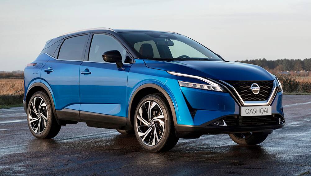 2022 Nissan Qashqai detailed Toyota Corolla Cross Hybrid and